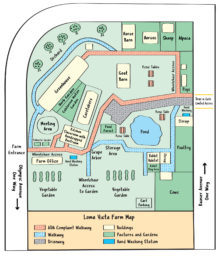 map of Loma Vista Farm, Vallejo CA