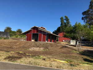 new barn at loma vista farm
