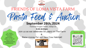 Pasta Feed at Loma Vista Farm Vallejo