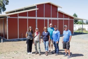 new cow barn at Loma Vista Farm Vallejo