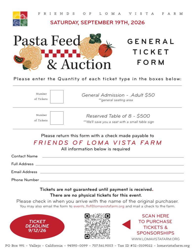 pasta feed tickets