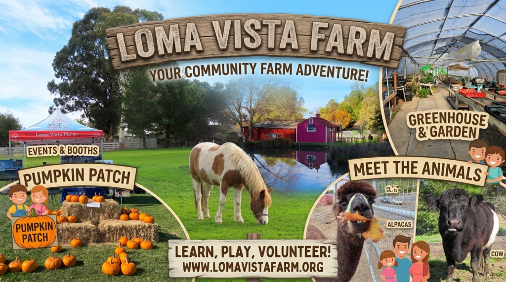 loma vista farm vallejo, the place to be