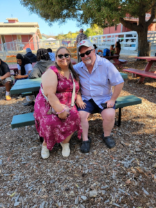 more adults enjoying the harvest festival