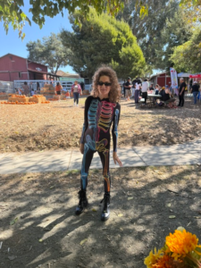 one scary skeleton