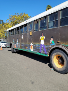 a ride on the fun bus